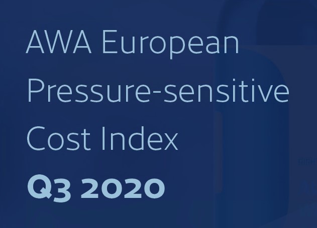 AWA European Pressure-sensitive Cost Index – Q3 2020
