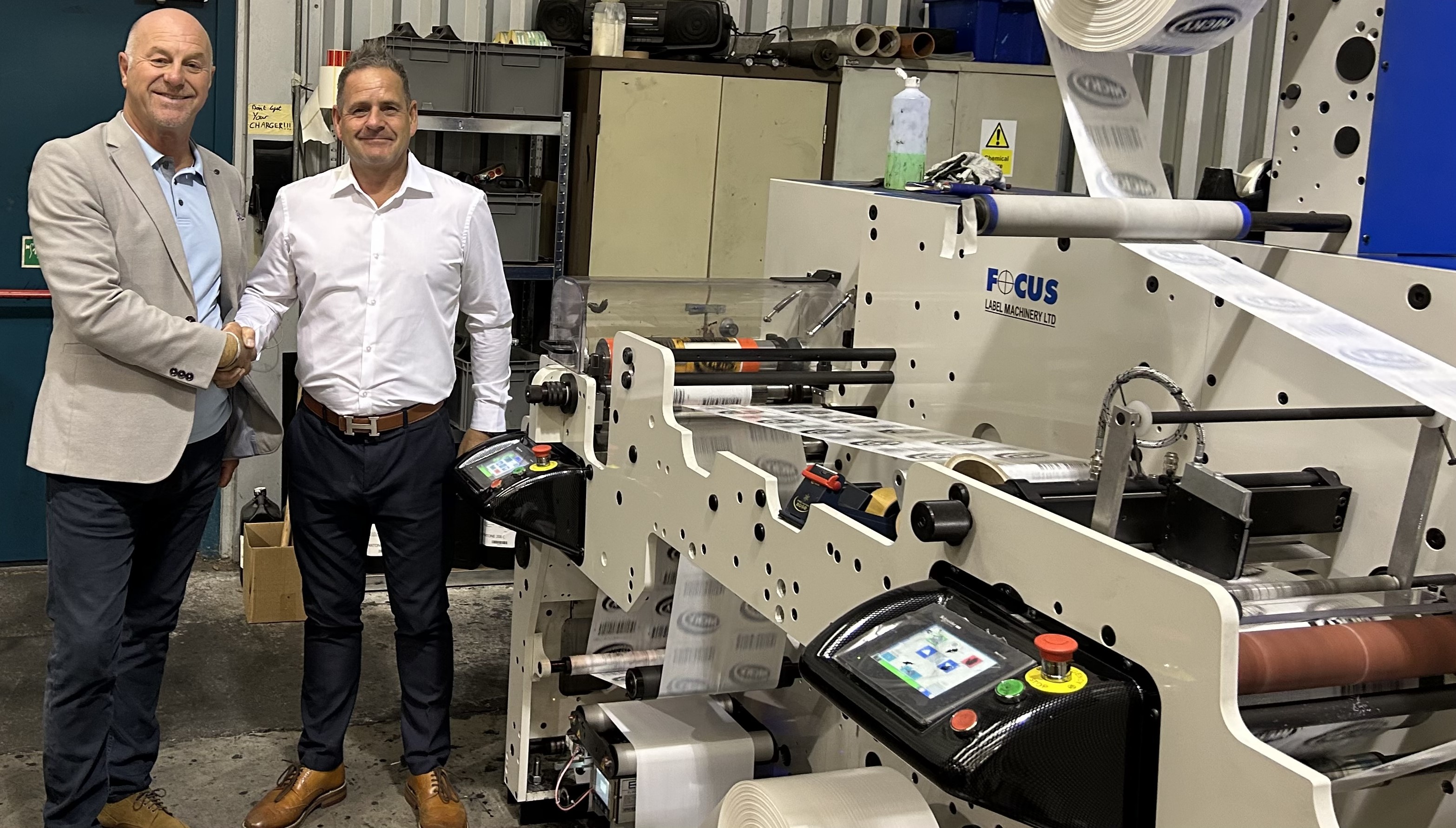 VISTA LABELS INSTALLS SECOND REFLEX 330 FROM FOCUS LABEL MACHINERY VISTA LABELS INSTALLS SECOND REFLEX 330 FROM FOCUS LABEL MACHINERY