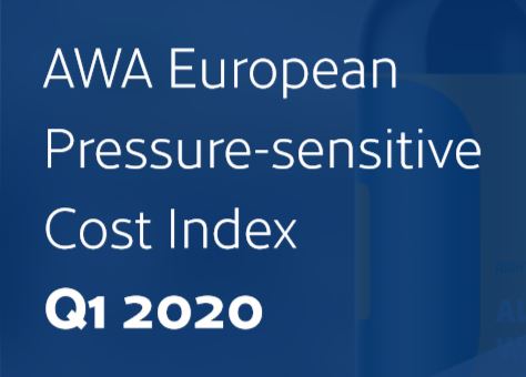 AWA European Pressure-sensitive Cost Index – Q1 2020